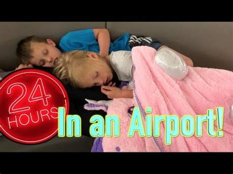 24 hours in the Airport, with Ninja Kidz tv .